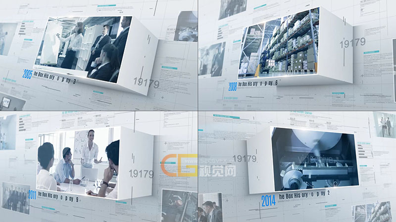 立体感科技企业广告企业宣传片-AE模板下载